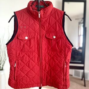 Lauren Ralph Lauren Quilted Equestrian Vest